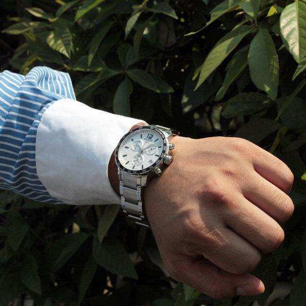 Tissot Swiss Made T-Sport Quickster Chronograph Men's Stainless Steel Watch T0954171103700 - Diligence1International