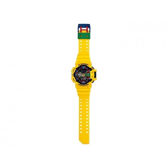 Casio G-Shock Big Case Analog-Digital Hyper Color Yellow x Multicolor Watch GA400-9ADR - Diligence1International