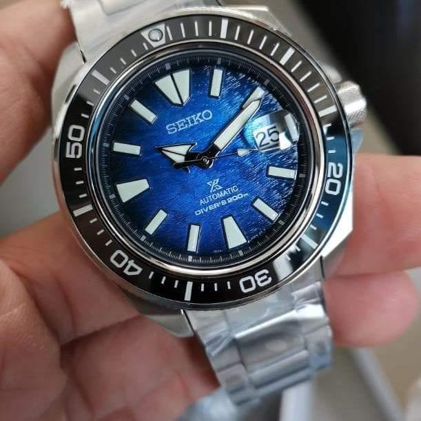 Seiko SE Save the Ocean Manta Ray King Samurai Diver's Men's Watch SRPE33K1 - Diligence1International