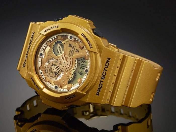 Casio G-Shock Crazy Gold Series Analog-Digital ALL Gold Watch GA300GD-9AER - Diligence1International