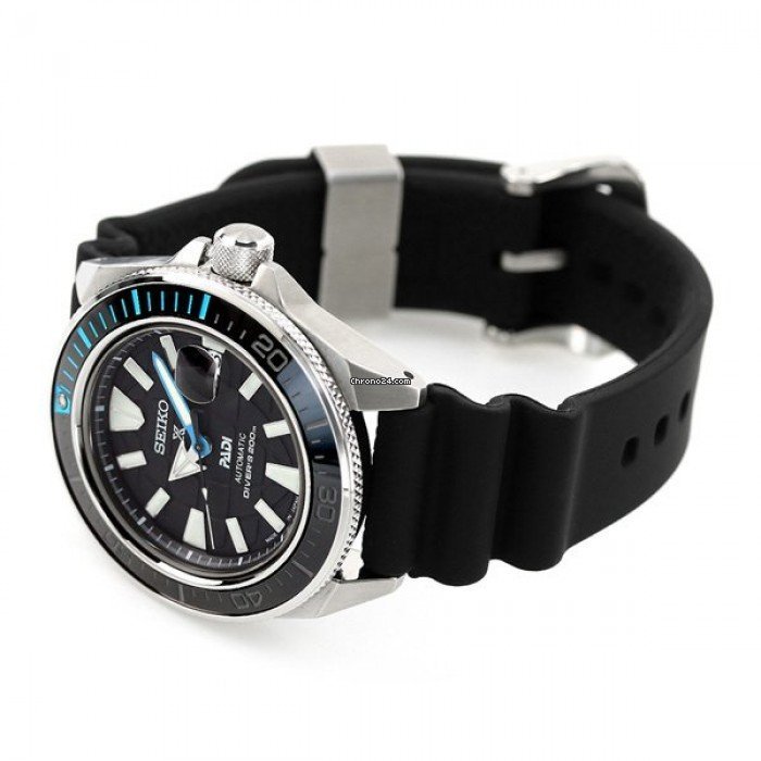 Seiko Prospex PADI SE King Samurai Black Diver's Men's Rubber Strap Watch SRPG21K1