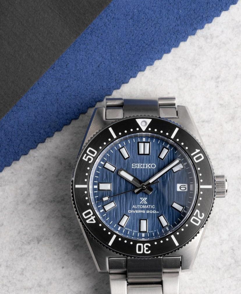 Seiko Prospex 1965 Reissue Blue STO SE 62MAS Diver's Men's Watch SPB297J1
