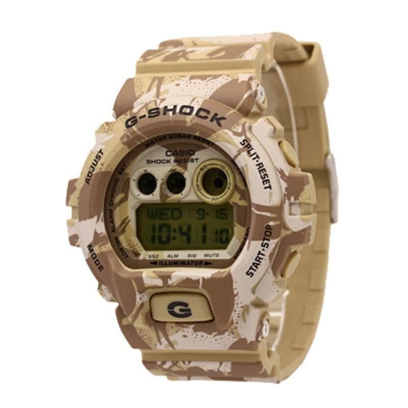 Casio G-Shock Military Standard Digital Desert Sandstorm Camo Beige Watch GDX6900MC-8DR - Diligence1International