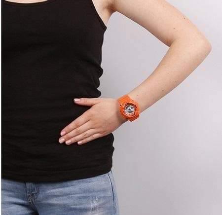 Casio Baby-G BA-110 Series Standard Analog-Digital Orange Watch BA110SN-4ADR - Diligence1International