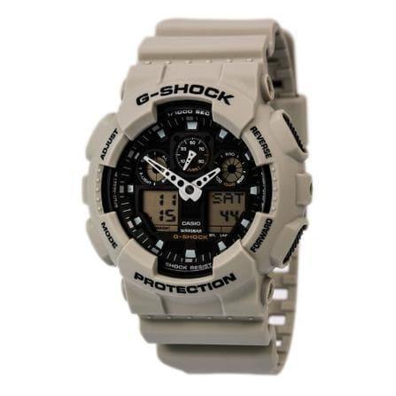 Casio G-Shock Military Standard Series Anadigi Desert M1 Abrams Watch GA100SD-8ADR - Diligence1International