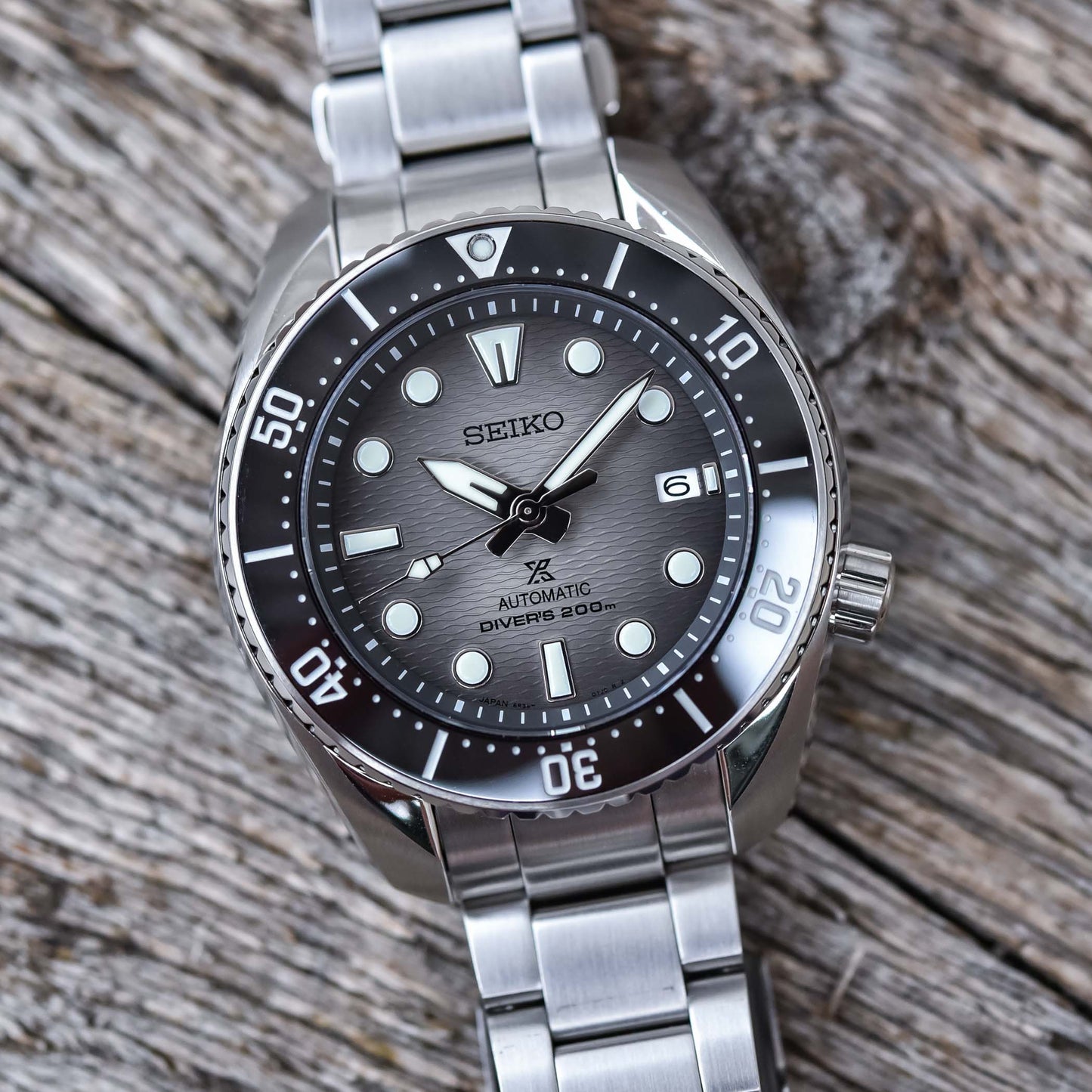 Seiko Prospex King Sumo Regular Grey Men's Stainless Steel Watch SPB323J1