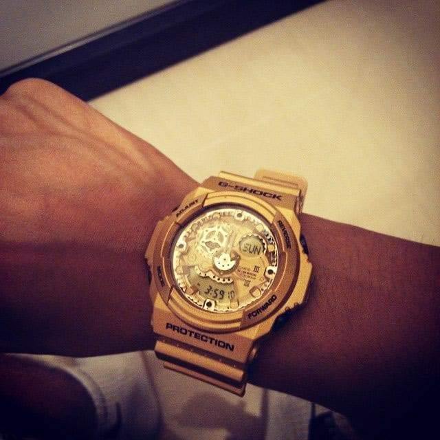 Casio G-Shock Crazy Gold Series Analog-Digital ALL Gold Watch GA300GD-9AER - Diligence1International