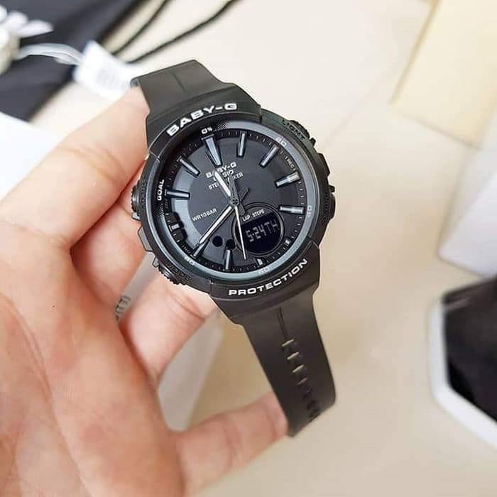 Casio Baby-G BGS Step Tracker Analog-Digital Black Watch BGS100SC-1ADR - Diligence1International