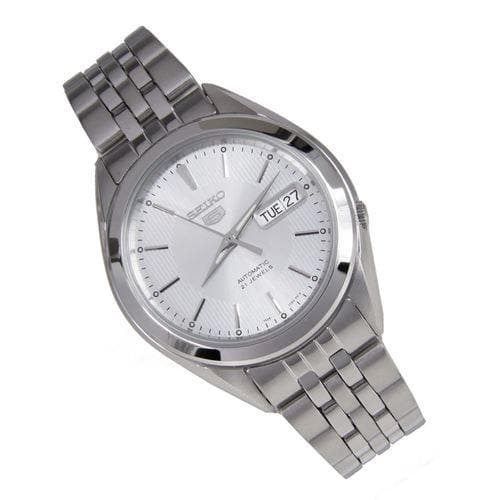 Seiko 5 Classic Men's Size Silver Dial Stainless Steel Strap Watch SNKL15K1 - Diligence1International