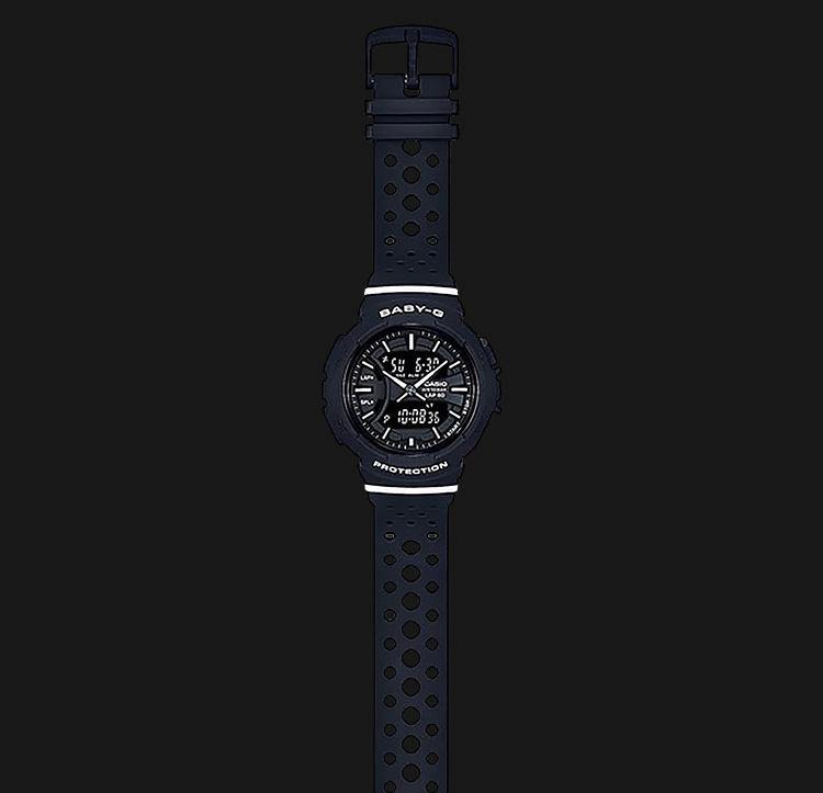 Casio Baby-G Standard Analog-Digital Black x White Accents Watch BGA240-1AD1R - Diligence1International