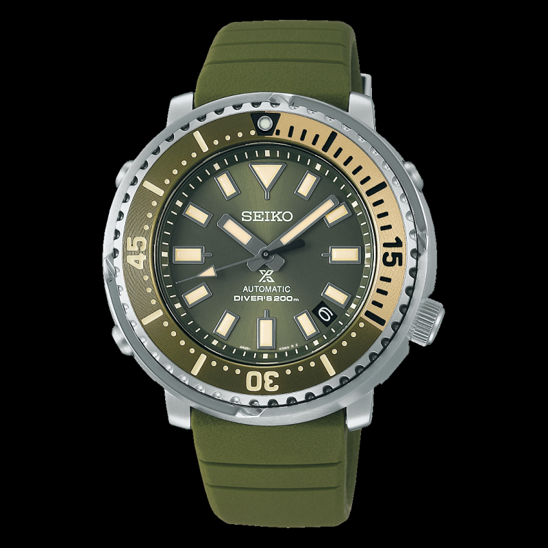 Seiko Prospex Men's Urban Safari Olive Green Baby Tuna Watch SRPF83K1 - Diligence1International