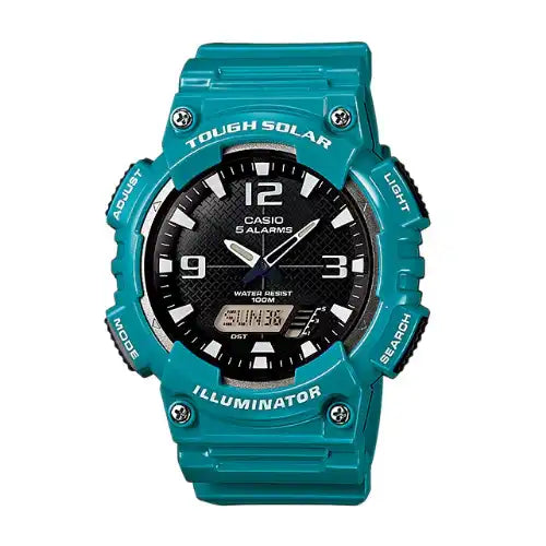 Casio AQ-S810WC-3AVDF Green Solar Powered Watch for Men - Diligence1International