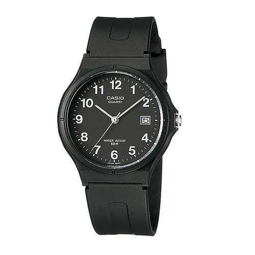 Casio MW-59-1BVDF Black Resin Strap Watch for Men - Diligence1International