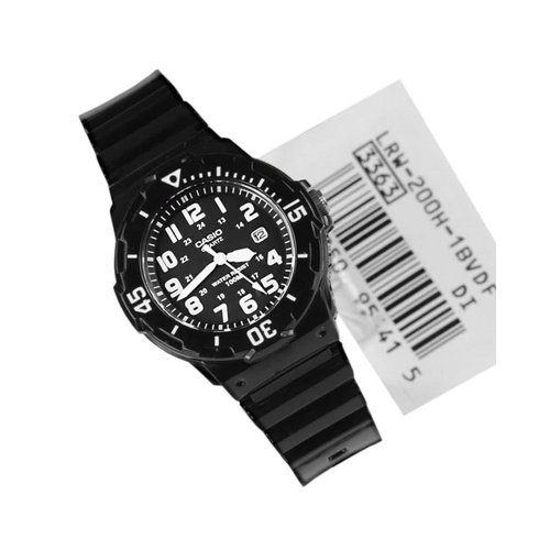 Casio LRW-200H-1BVDF Black Resin Strap Watch for Women - Diligence1International