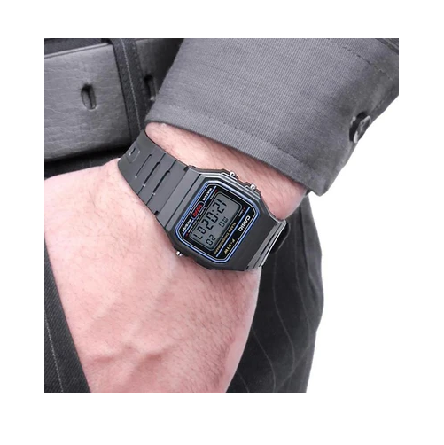 Casio F-91W-1YER Black Resin Strap Watch for Men and Women - Diligence1International