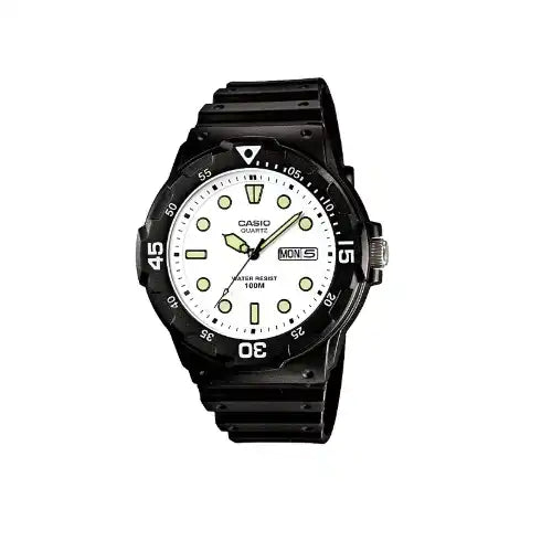 Casio MRW-200H-7EVDF Black Rubber Strap Watch for Men - Diligence1International