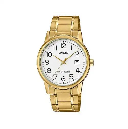Casio MTP-V002G-7B2UDF Gold Stainless Watch for Men - Diligence1International