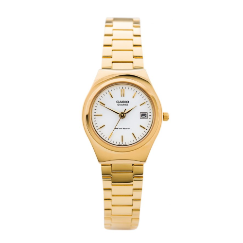 Casio Analog LTP-1170N-7ARDF Gold Stainless Steel Band Women’s Watch - Diligence1International