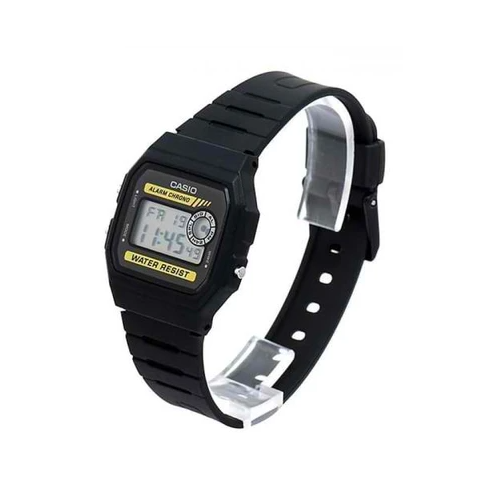 Casio F-94WA-9DG Black Resin Watch for Men and Women - Diligence1International