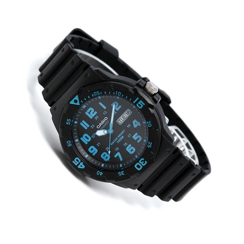 Casio MRW-200H-2BVDF Black Resin Strap Watch For Men - Diligence1International