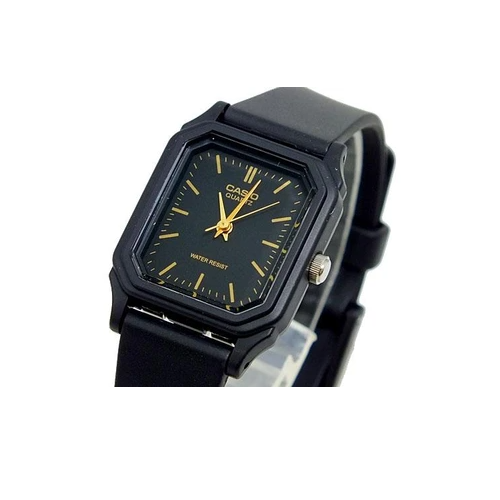 Casio LQ-142-1EDF Black Rubber Strap Watch for Women - Diligence1International