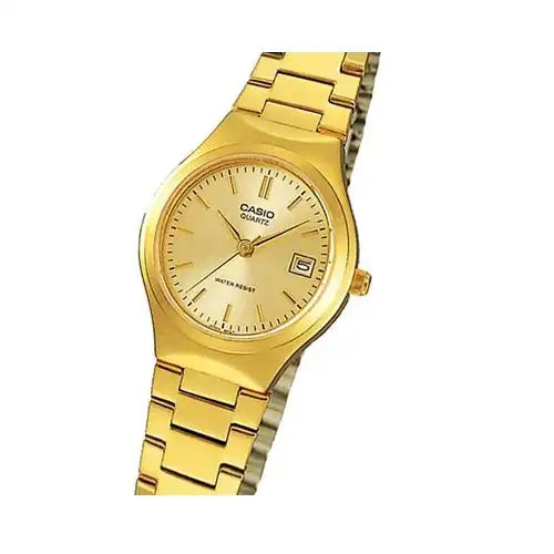 Casio LTP-1170N-9ARDF Gold Plated Watch for Women - Diligence1International