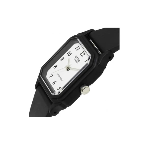 Casio LQ-142-7BDF Black Rubber Strap Watch for Women - Diligence1International
