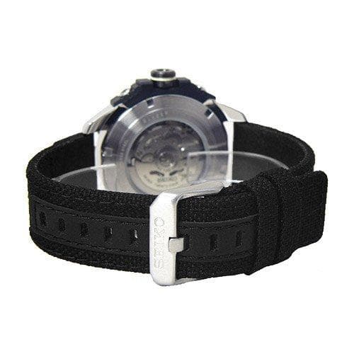 Seiko 5 Sports 100M Men's Black Dial Leather Nylon Strap Watch SRP799K1 - Diligence1International