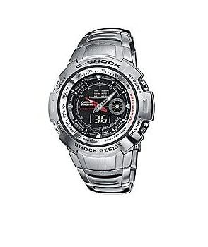 Casio G-Shock Retrograde Cockpit Series Anadigi Black Dial Stainless Watch G700D-1AVDR - Diligence1International