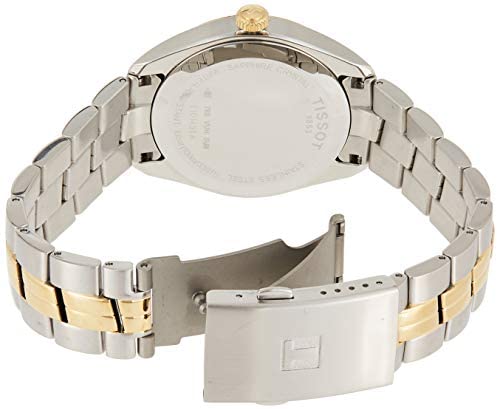 Tissot Swiss Made T-Classic PR100 Chronometer 2 Tone Gold Plated Men's Watch T1014512203100 - Diligence1International