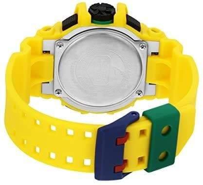 Casio G-Shock Big Case Analog-Digital Hyper Color Yellow x Multicolor Watch GA400-9ADR - Diligence1International