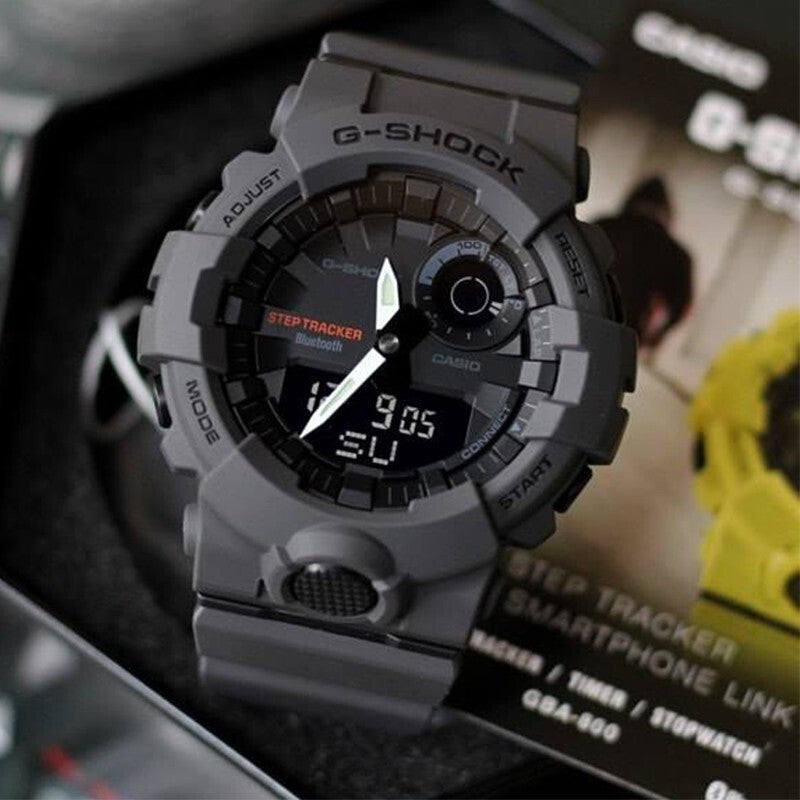 Casio G-Shock G’Squad Mobile Link Bluetooth Anadigi Black Watch GBA800-8ADR
