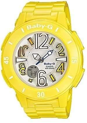 Casio Baby-G Neon Marine Series Analog-Digital Yellow x White Dial Watch BGA170-9BDR - Diligence1International