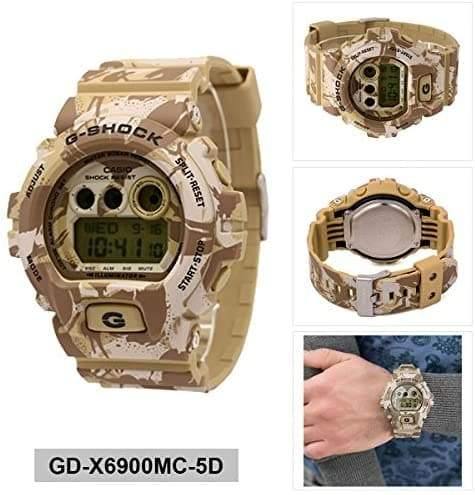Casio G-Shock Military Standard Digital Desert Sandstorm Camo Beige Watch GDX6900MC-8DR - Diligence1International