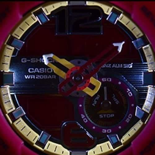 Casio G-Shock Big Size Series Anadigi Pink x Yellow Accent Watch GA310-4ADR - Diligence1International