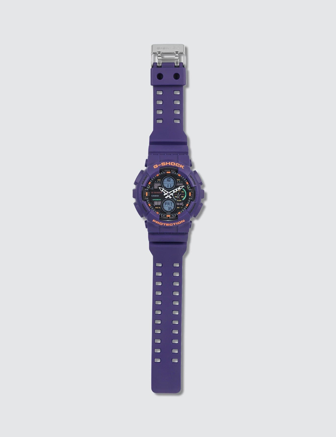 Casio G-Shock Special Color Neon Genesis Evangelion Purple Watch GA140-6ADR - Diligence1International