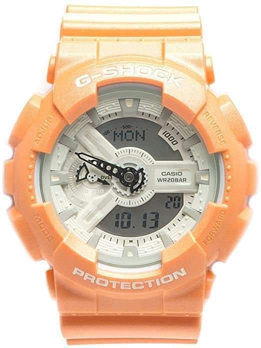 G shock hotsell orange colour watch