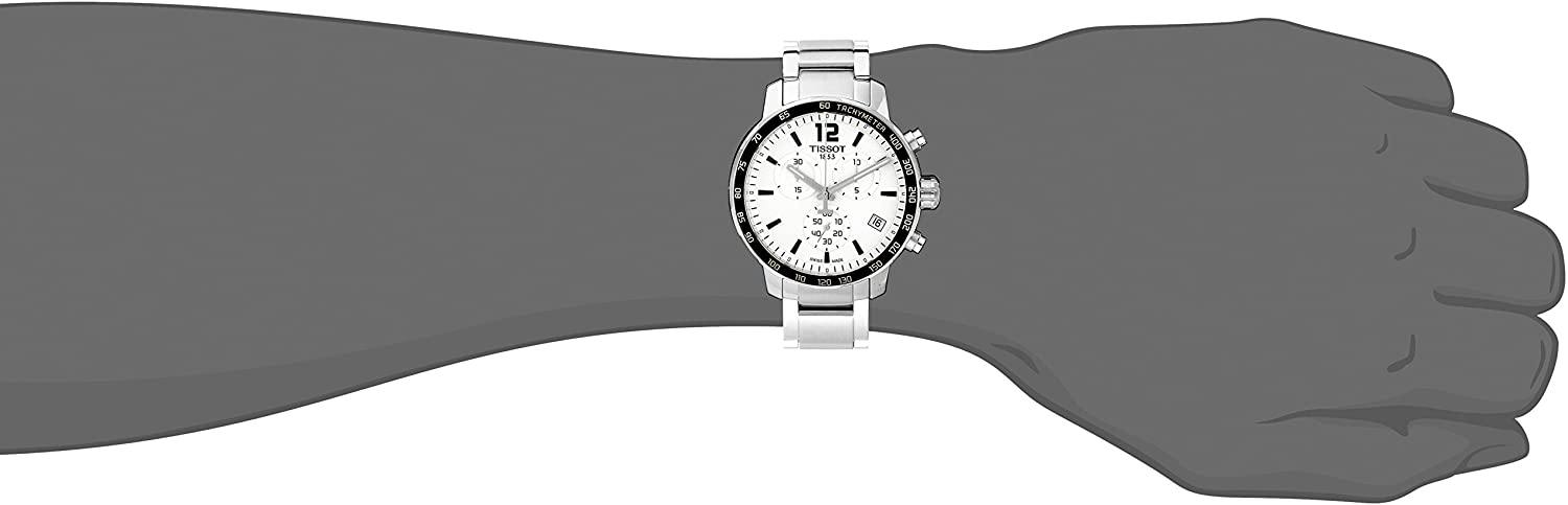 Tissot Swiss Made T-Sport Quickster Chronograph Men's Stainless Steel Watch T0954171103700 - Diligence1International