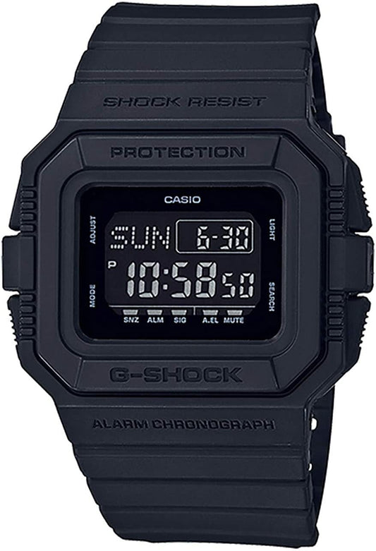 Casio G-Shock Black Stealth Series Digital Basic Color ALL Black Watch DWD5500BB-1DR - Diligence1International
