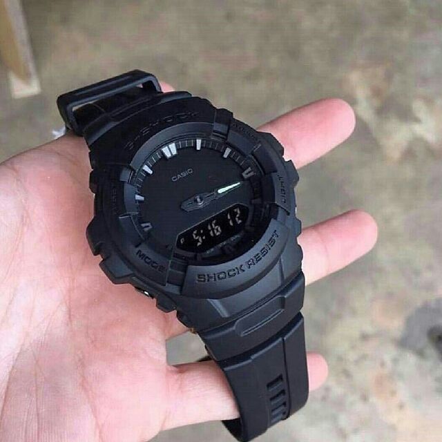 Casio G-Shock Black Series Anadigi Black Watch G100BB-1ADR