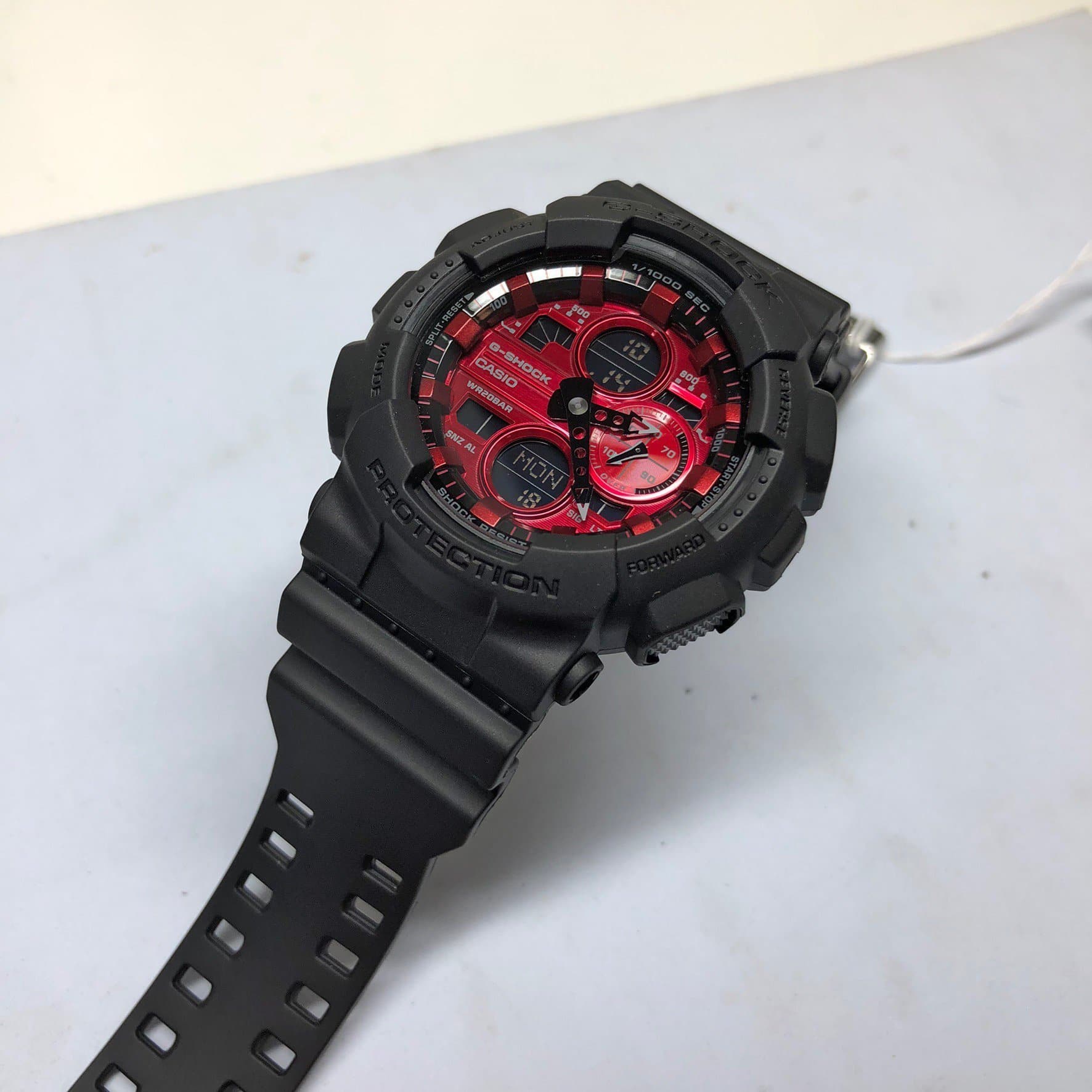 Casio G-Shock Special Color Adrenaline Black x Red Dial x Grey Accents Watch Last Dance GA140AR-1ADR - Diligence1International