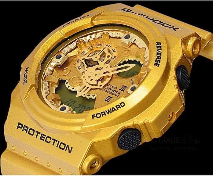 Casio G-Shock Crazy Gold Series Analog-Digital ALL Gold Watch GA300GD-9AER - Diligence1International