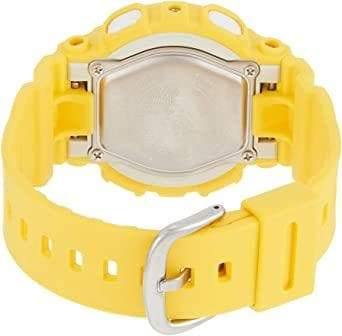 Casio Baby-G BA120 Analog-Digital Yellow x Pink Accents White Dial Watch BA120-9BDR - Diligence1International
