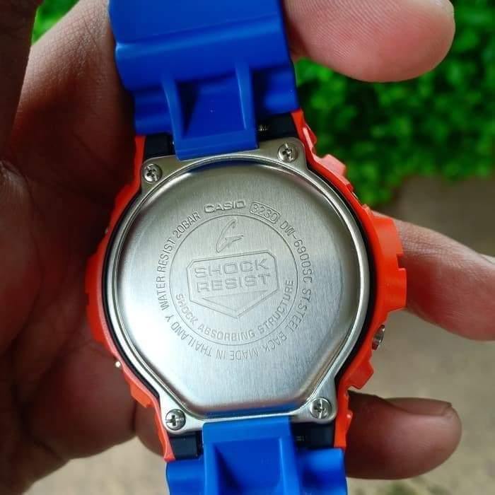 Casio G-Shock Dragon Ball Z Anadigi Hyper Colors Orange x Blue x Green Accents Watch DW6900SC-4DR - Diligence1International