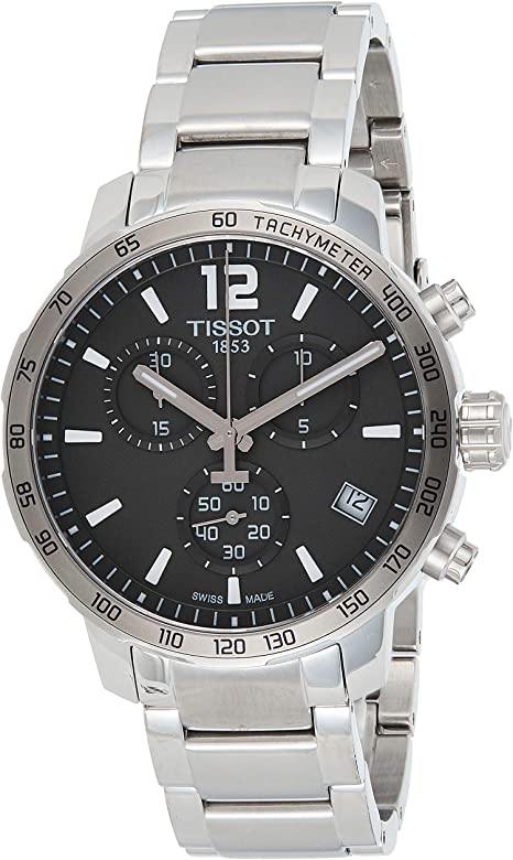 Tissot Swiss Made T-Sport Quickster Chronograph Men's Stainless Steel Watch T0954171106700 - Diligence1International