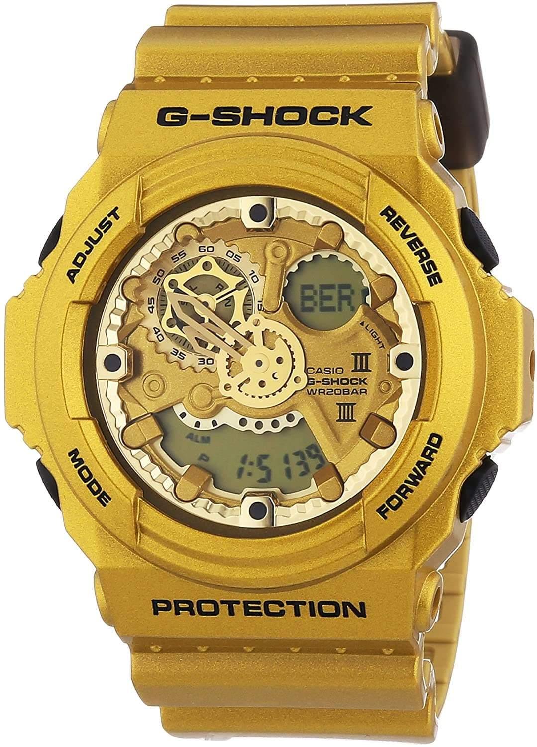 Casio G-Shock Crazy Gold Series Analog-Digital ALL Gold Watch GA300GD-9AER - Diligence1International