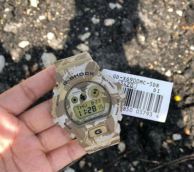 Casio G-Shock Military Standard Digital Desert Sandstorm Camo Beige Watch GDX6900MC-8DR - Diligence1International
