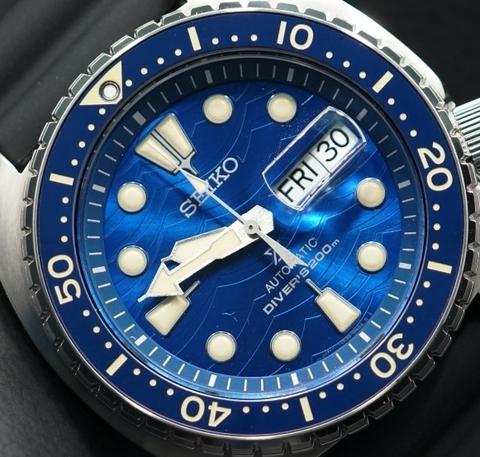 Seiko SE STO Great White Shark King Turtle Diver's Men's Rubber+Endmill 316L S/S Watch SRPE07K1 SET - Diligence1International