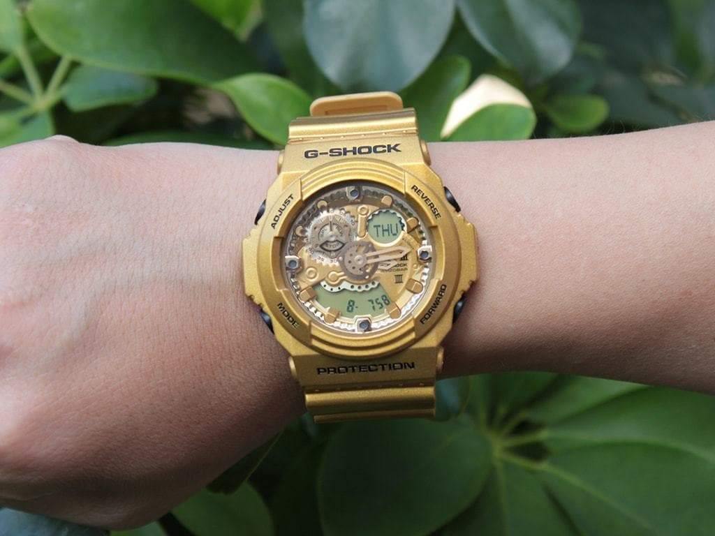 Casio G-Shock Crazy Gold Series Analog-Digital ALL Gold Watch GA300GD-9AER - Diligence1International