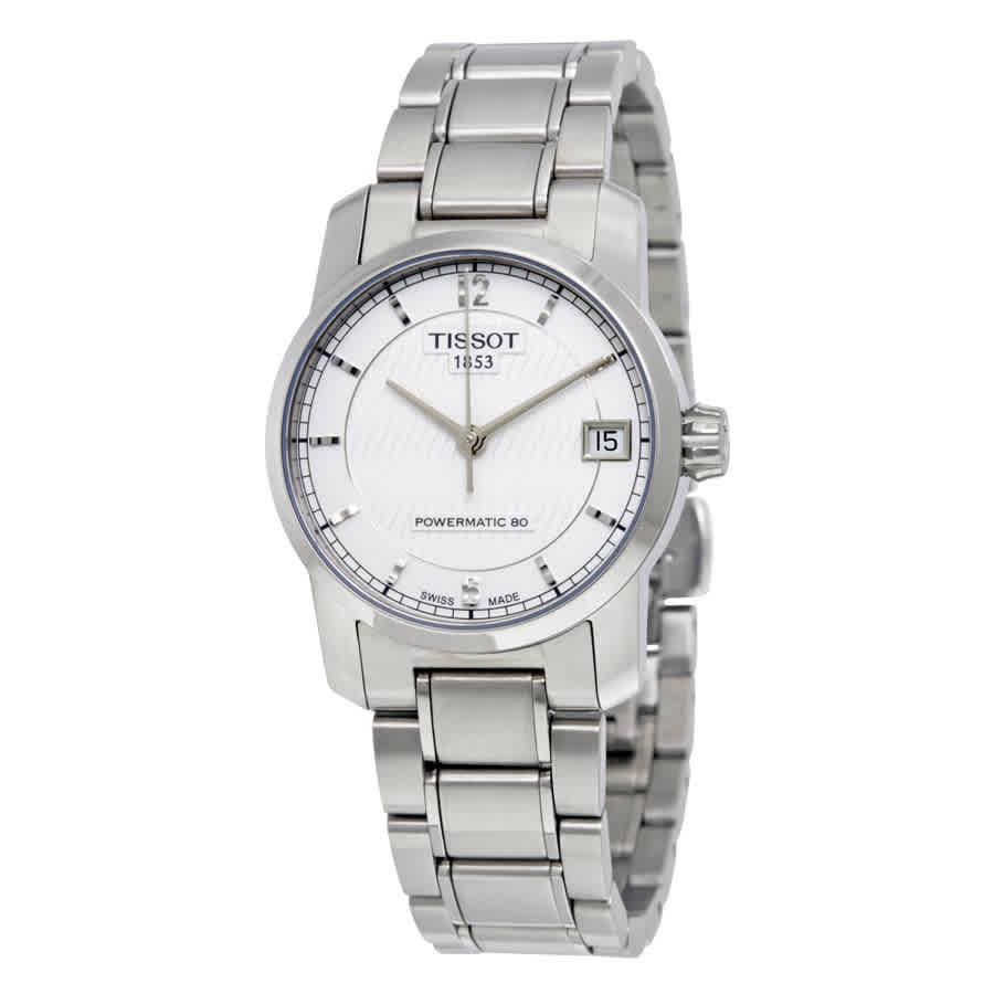 Tissot Swiss Made T-Classic Titanium Automatic Silver Dial Men's Watch T0874074403700 - Diligence1International